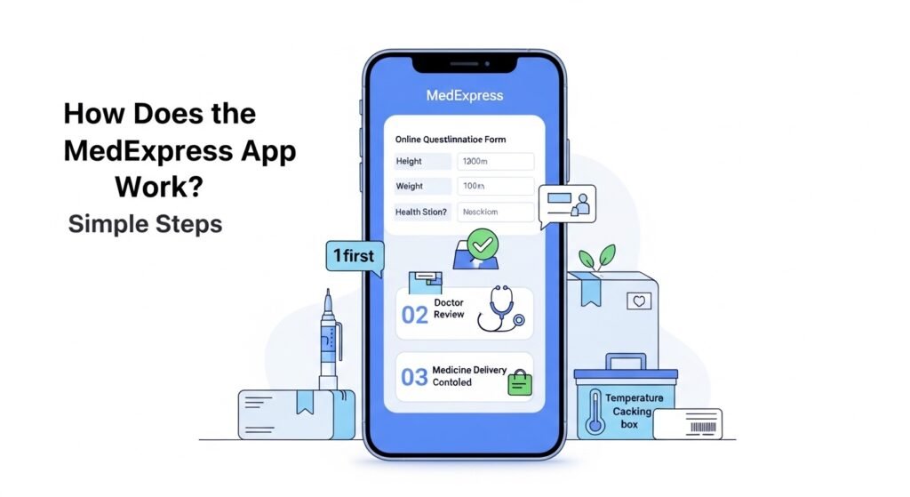 How Does the MedExpress App Work Simple Steps