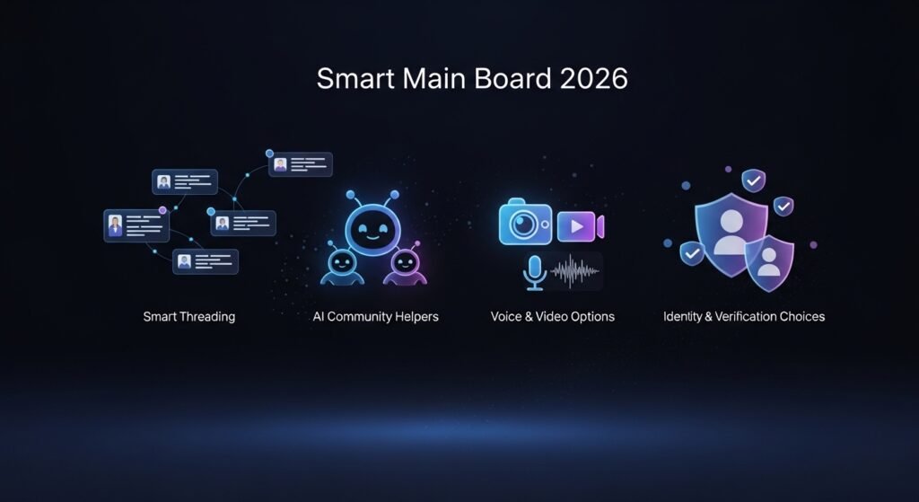Main Features of Top Chat Board Apps in 2026