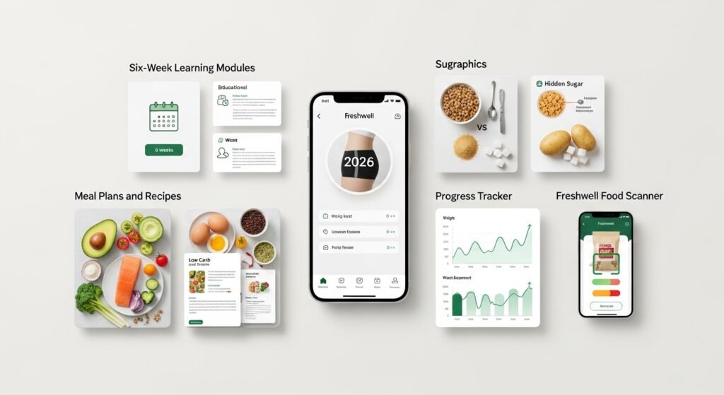 Main Features of the Freshwell App