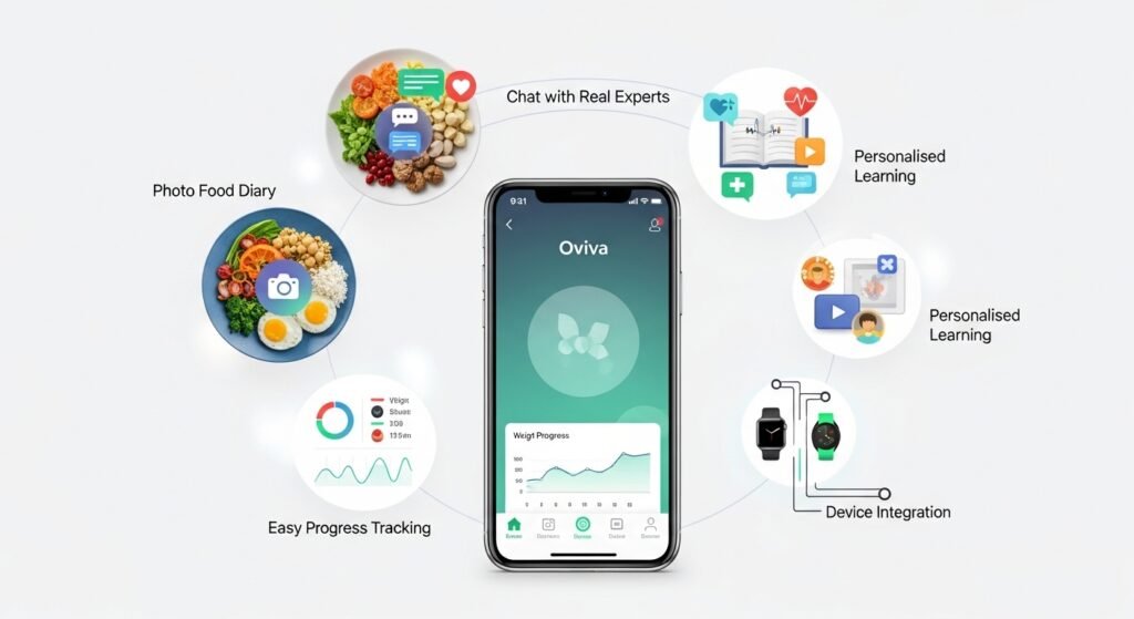 Main Features of the Oviva App