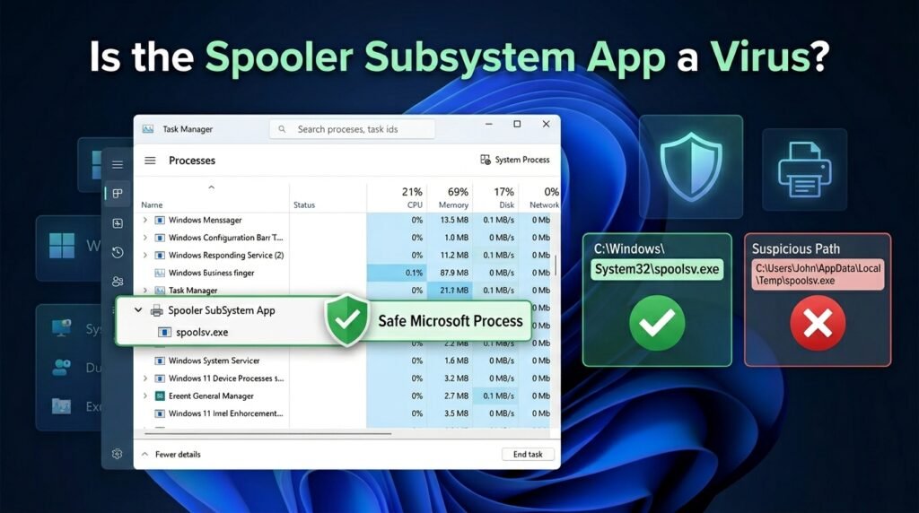 Is the Spooler Subsystem App a Virus