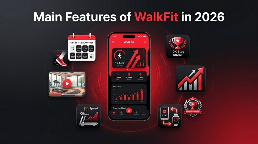 Main Features of WalkFit in 2026
