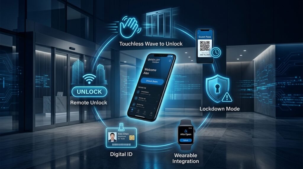 Main Features of the Avigilon Alta Open App