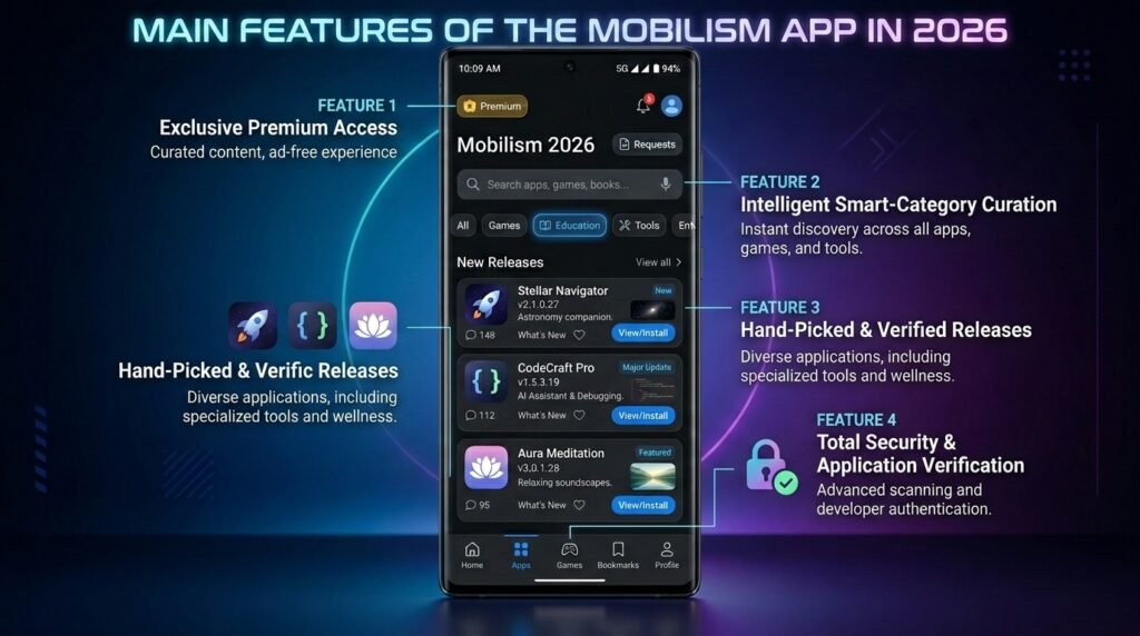 Main Features of the Mobilism App in 2026