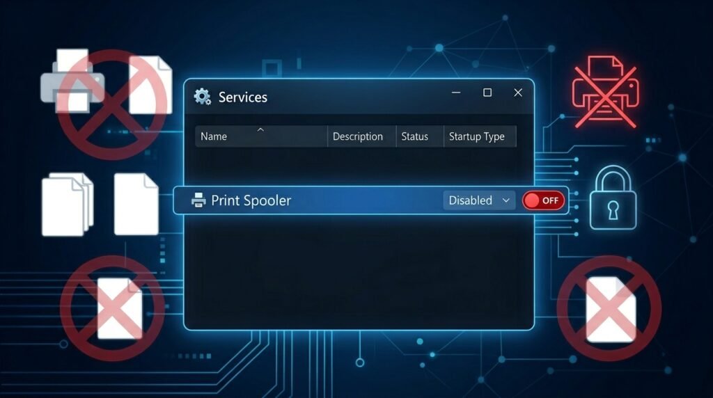 When Is It Okay to Turn Off the Print Spooler